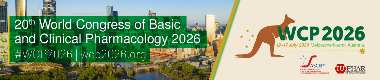 WCP（World Congress of Basic and Clinical Pharmacology）